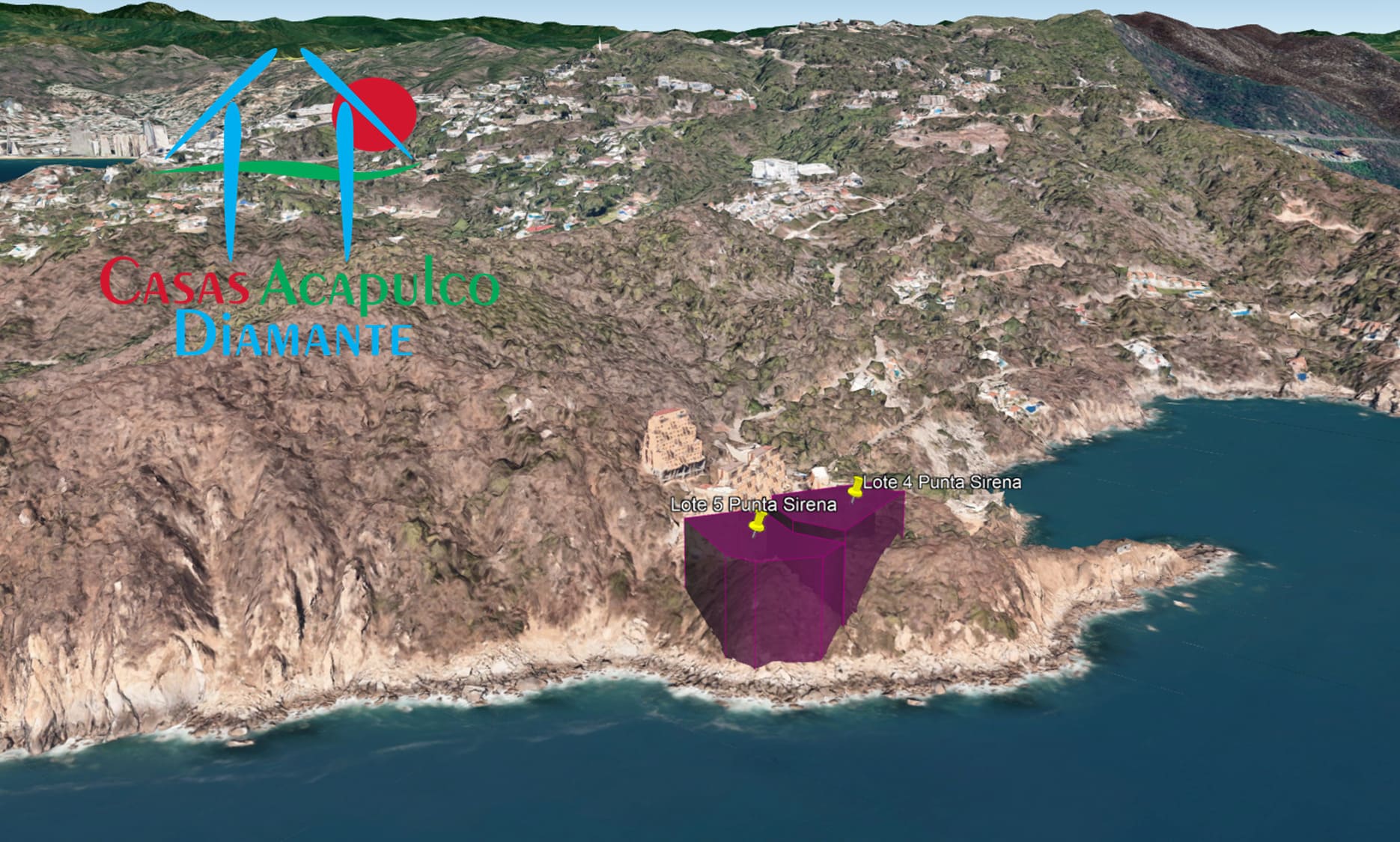 Terreno Brisas del Marqués Punta Sirena lotes 4 y 5 - Vista aérea 9